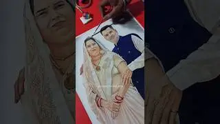 order your portrait at WhatsApp 6239174656 ☺️ #shorts #short #viral #trending #art #reels #couple