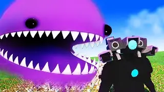 WORLD EATER vs Cameraman! - Teardown Mods Gameplay
