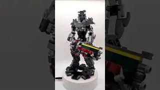 T-60 Power Armor - instructions on Rebrickable! #lego #fallout #fallout4 #fallout3 #falloutnewvegas