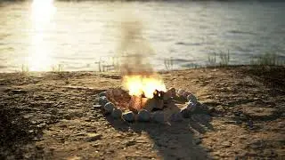 blender campfire