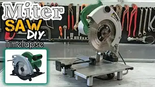 How to build miter saw#homemade#diy  # timelapse