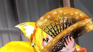 [MMD Gacha World] Kitsune Mitsuko - Tougenrenka {+Model Test}