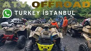 POLARİS SCRAMBLER , CFORCE  MACERA DOLU ZORLU PARKURDA