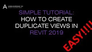 HOW TO CREATE DUPLICATE VIEWS