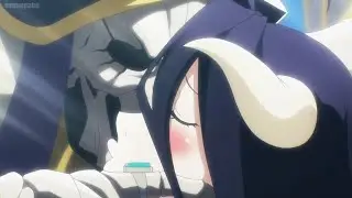 Albedo kissed Ainz 🤯🤯 || Albedo x Ainz moment
