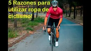 5 razones para utilizar ropa de ciclismo!