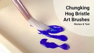 Chungking Hog Bristle Artist Brushes Review & Test