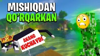 MINECRAFT/MISHIQDAN QO'RQARKAN/UZBEKCHA LETSPLAY