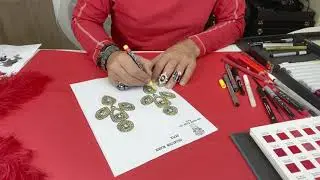 MAKING OFF FASHION JEWELRYEARRINGS AURA MOULIN ROUGE BY ON AURA TOUT VU