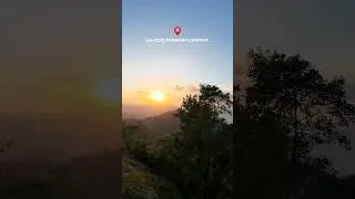 Golden hour magic at La Vigie Paramin Lookout, Trinidad 🇹🇹 #visittrinidad