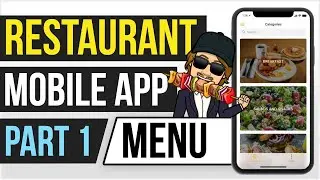 Let's Build A Restaurant App (No-Code Project) - Part 1 - The Menu!