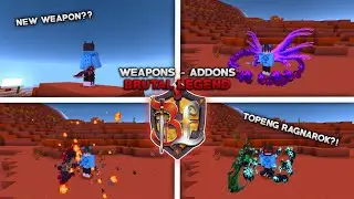 UPDATE ADDONS BRUTAL LEGENDS MCPE V6 | RIVIEW LENGKAP MCPE 1.20+ !!!