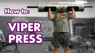 Strongman 101: How to One-Motion a Log - Viper Press Technique to Save Time and Energy!