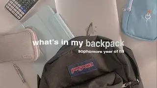 what's in my backpack for back to school 2022 | minimalist digital student 🤍