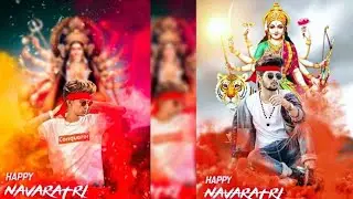 Navratri Photo Editing | Picsart Navratri Photo Editing | PicsArt Durga Puja Photo editing 2023