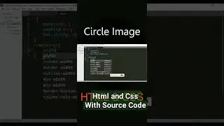 Html and Css : Circle Image || Image Circle with Source Code 