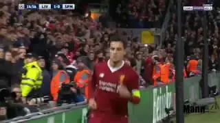 Philippe Coutinho Second Goal - Liverpool vs Spartak Moskva (2-0) - CHAMPIONS LEAGUE 6/12/2017 HD