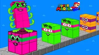 Finish The Pattern? Octonaughty Returns! Multiplication Maze in Super Mario Bros. | Game Animation