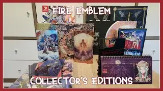 Comparing FIRE EMBLEM Collector's Editions for Switch (Engage, Three Houses, Shadow Dragon)