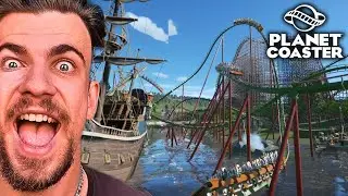 CE DÉBUTANT A CONSTRUIT UN SUPER PARC D'ATTRACTION ! - Planet Coaster