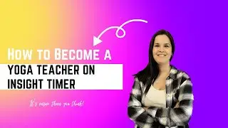 How to be a teacher on Insight Timer