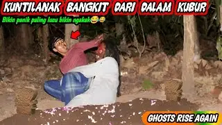 Prank Kuntilanak Bangkit Dari Kubur || Paling Lucu Viral Terbaru 2024