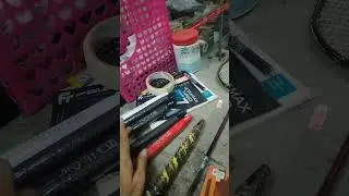 review gagang raket by hiqua... Cocok untuk semua jenis raket...