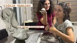 KİLDEN HEYKEL YAPTIK 🗿