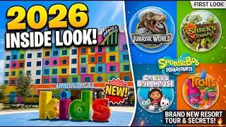Universal Kids Resort FULL TOUR 2026🎢| Complete Walkthrough of the BRAND NEW Theme Park | First Look