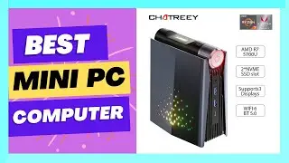 Chatreey Gaming Computer AMR5 AM08 Mini PC