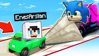 NOOB ENES ARSLAN VS YOK EDİCİ BEBEK SONİC ARABASI - 😱 GTA 5