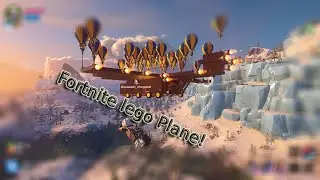 We Built a Fortnite Lego Plane!