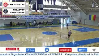 SIMPLU, PLAY-OFF LA FOTBAL-TENIS, CSM SLATINA vs. PROACTIV TARGOVISTE