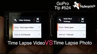 Time Lapse VIDEO vs Time Lapse PHOTO - GoPro Tip 