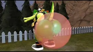 Vector bubblegum fart