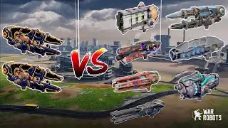 WR🔥Ultimate Scourge VS Medium Weapon Comparison |WAR ROBOTS|