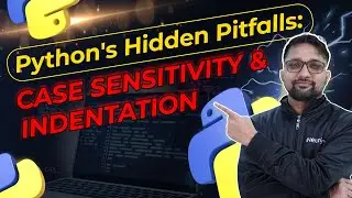 Python's Hidden Pitfalls: Case Sensitivity & Indentation#dsa #stack #array #dsa