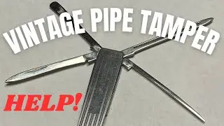 Vintage Pipe Tamper - Thrift Store Find - Antique Tobacciana