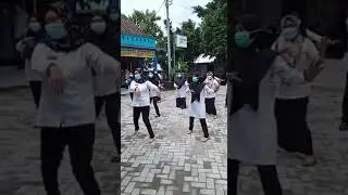 Senam DJ Spongebob oleh Puskesmas Plandaan Jombang