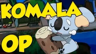 KOMALA OP! Pokemon Sun and Moon Komala Moveset and Komala Guide