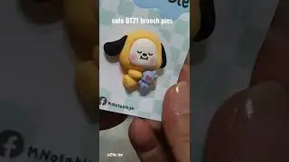Cute BT21 Brooch Pins for my ARMY friends