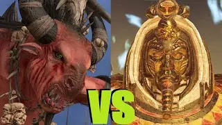 Горгон vs Некросфинкс: Total War Warhammer 3. тесты юнитов v 2.0.0