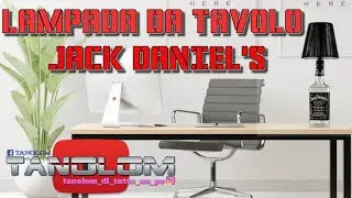 TUTORIAL LAMPADA DA TAVOLO  (ABAT JOUR) JACK DANIEL'S