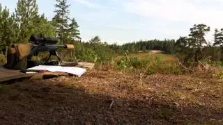 Långhållsskytte med Tikka T3 Varmint 6,5x55 (575 meter)