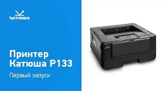 Распаковка и первый запуск МФУ Катюша Р133 #мфу #принтер #импортозамещение