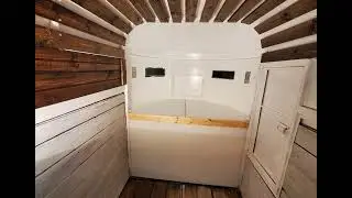 Vintage Horse Trailer Photo Booth Renovation Project Part 2