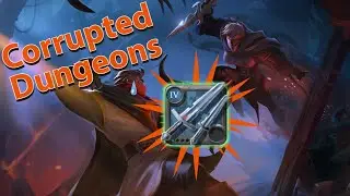 Currupted Dungeons | Dual Swords | Beginner PVP Practice #1 - Albion Online