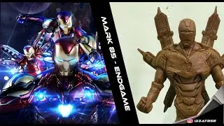 Sculpting IRON MAN | Avengers Endgame - [Timelapse]