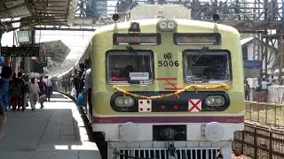 First Passenger Run of Bombardier EMU!!! INDIAN RAILWAYS!!