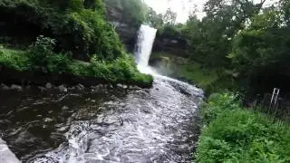 Minnehaha waterfall in Minnesota